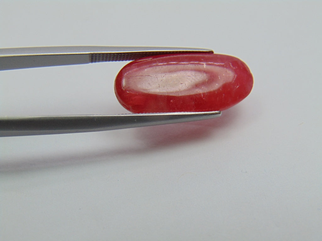 14.10ct Rhodonite Cabochon 20x9mm