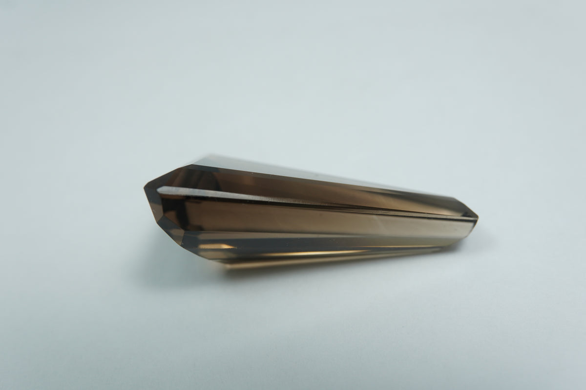 27.85ct Quartz Smoky 30x19mm