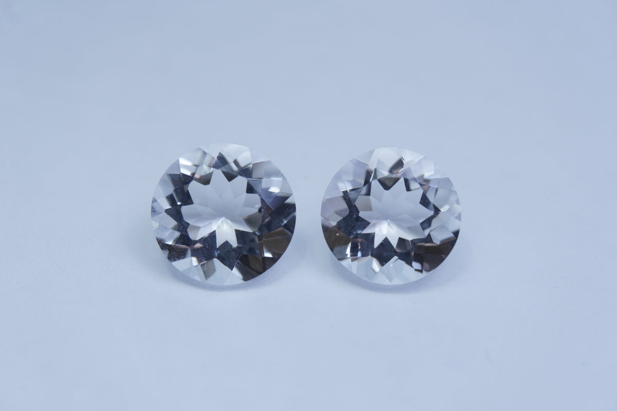 7.80ct Petalite pair 11mm
