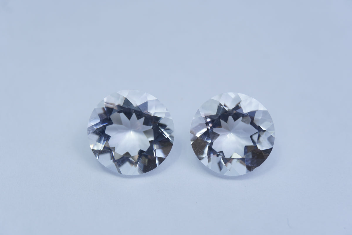 7.80ct Petalite pair 11mm