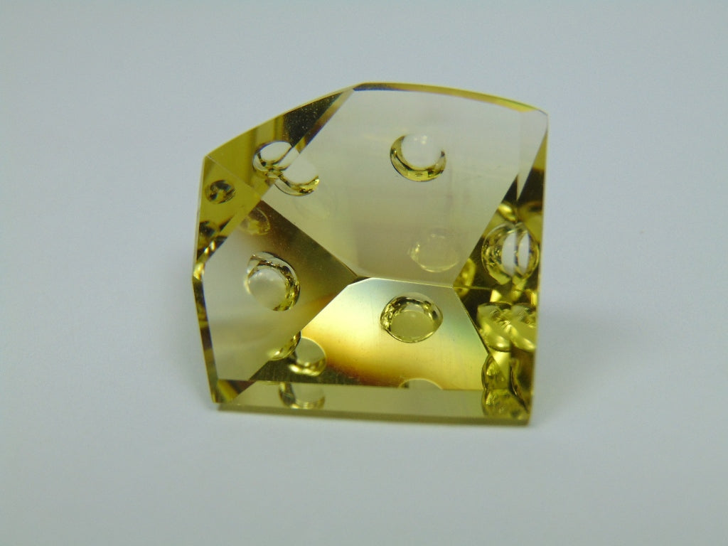 40.40ct Green Gold 24x22mm