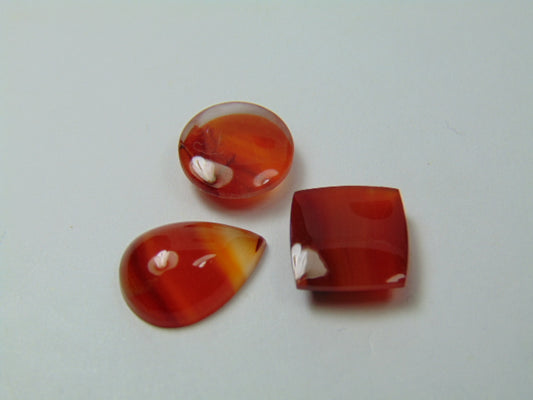 14.80ct Carnelian Cabochon 11mm 15x10mm
