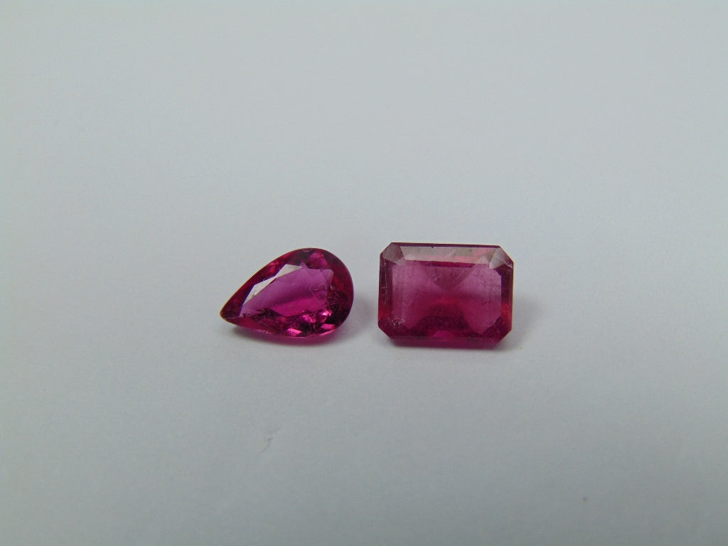 2.30ct Tourmaline 8x5mm 8x6mm