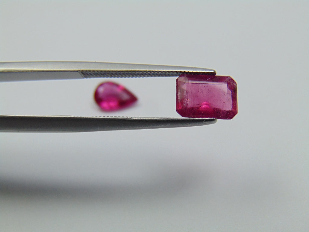 2.30ct Tourmaline 8x5mm 8x6mm