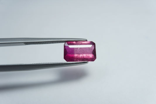 1.65ct Tourmaline bicolor 9x6mm