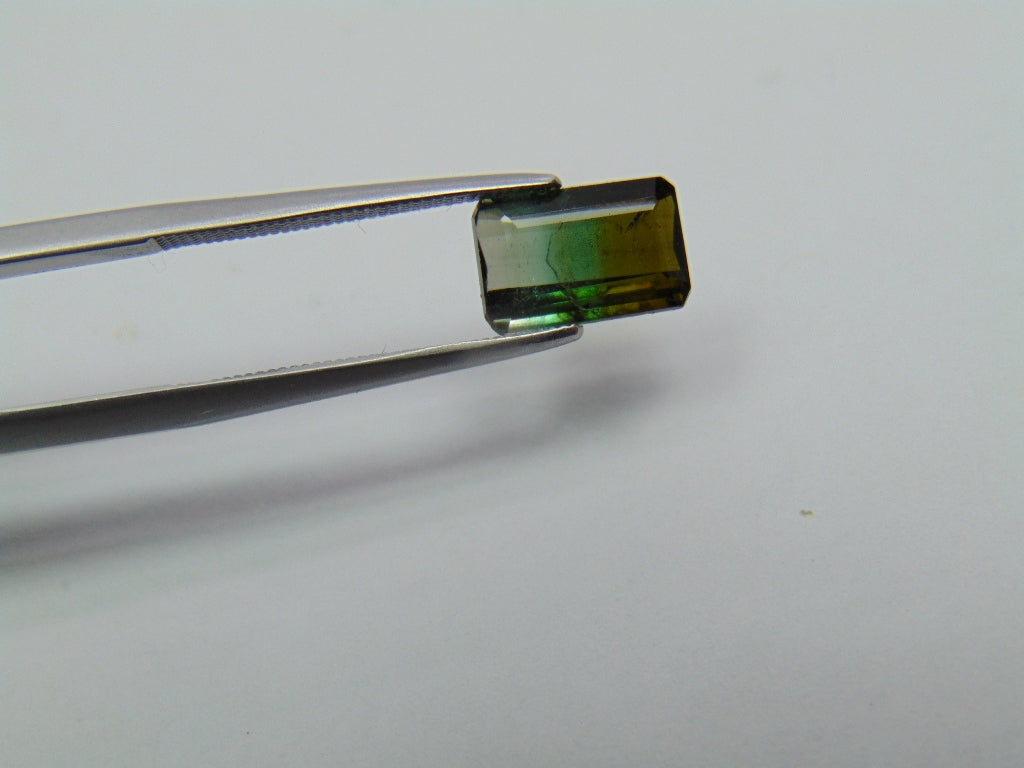 2.05ct Tourmaline Bicolor 9x6mm