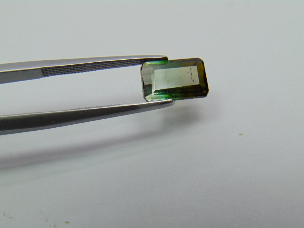 2.05ct Tourmaline Bicolor 9x6mm