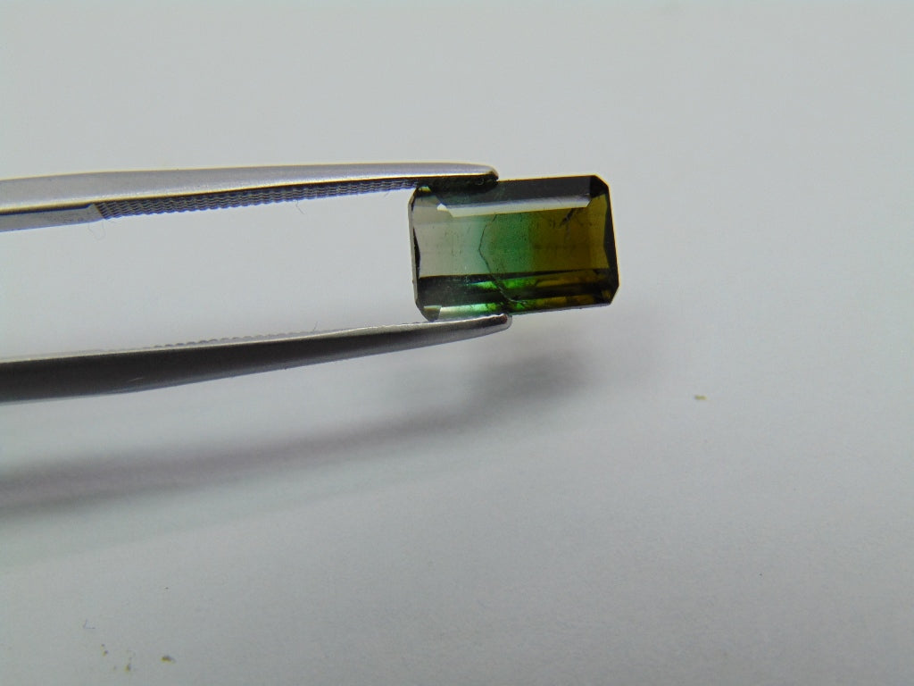 2.05ct Tourmaline Bicolor 9x6mm
