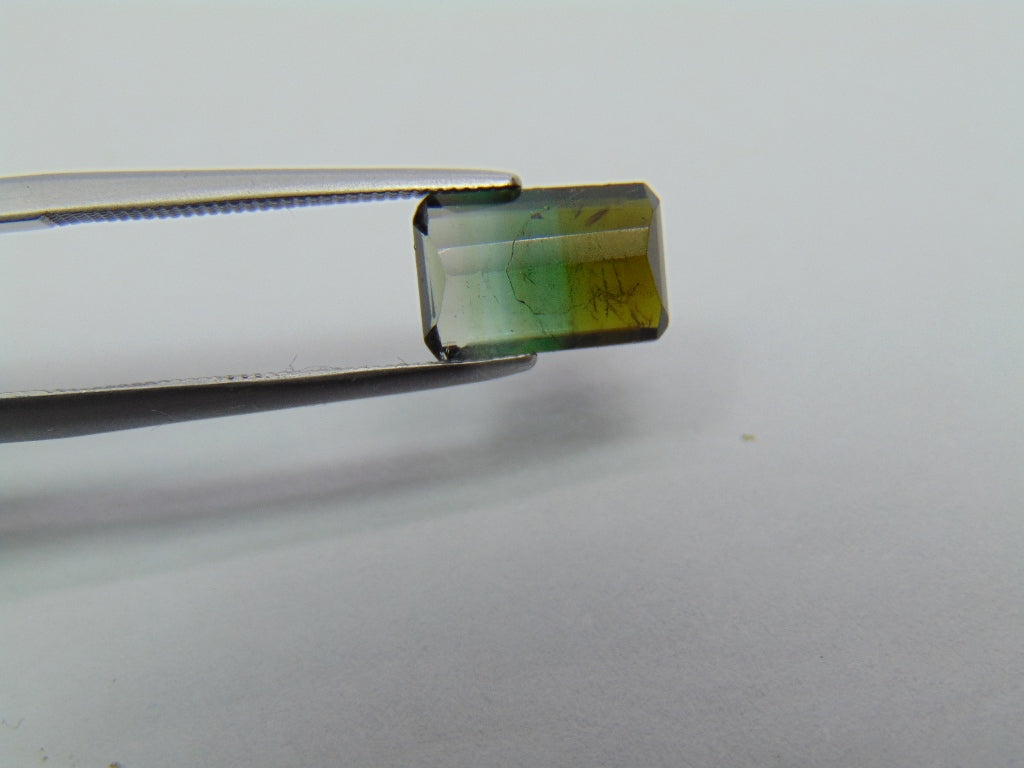 2.05ct Tourmaline Bicolor 9x6mm