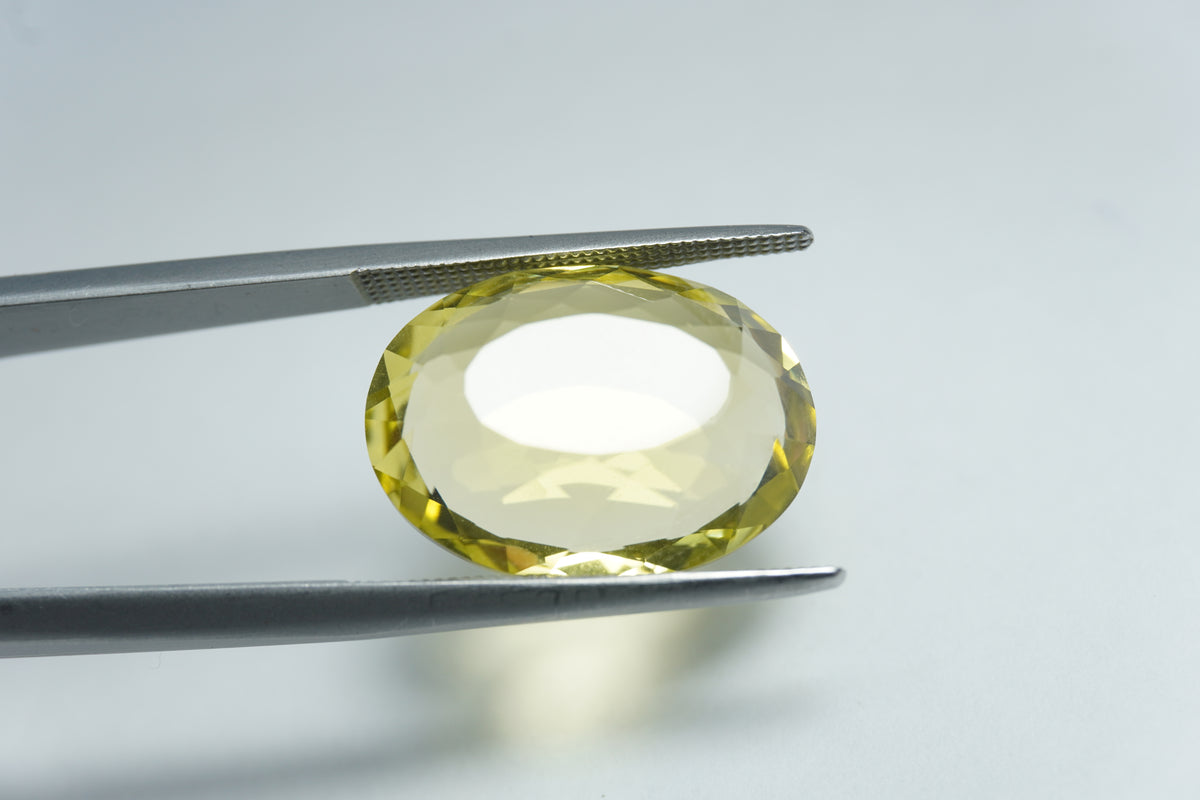 11ct Green gold 18x13mm