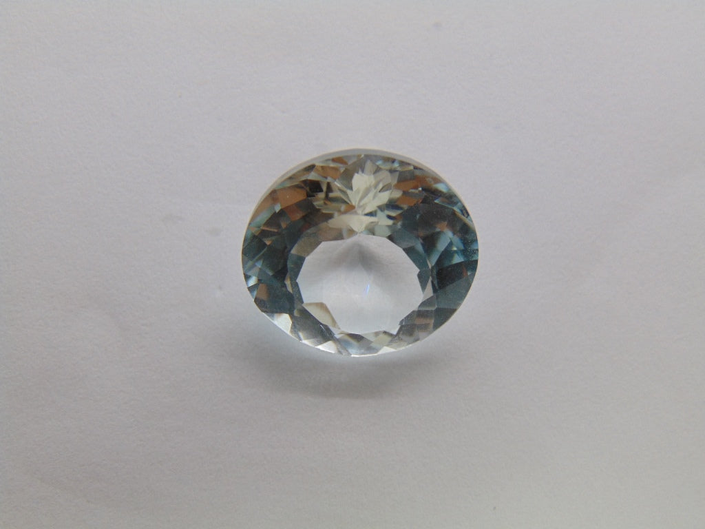 13ct Topaz Natura Blue 15mm