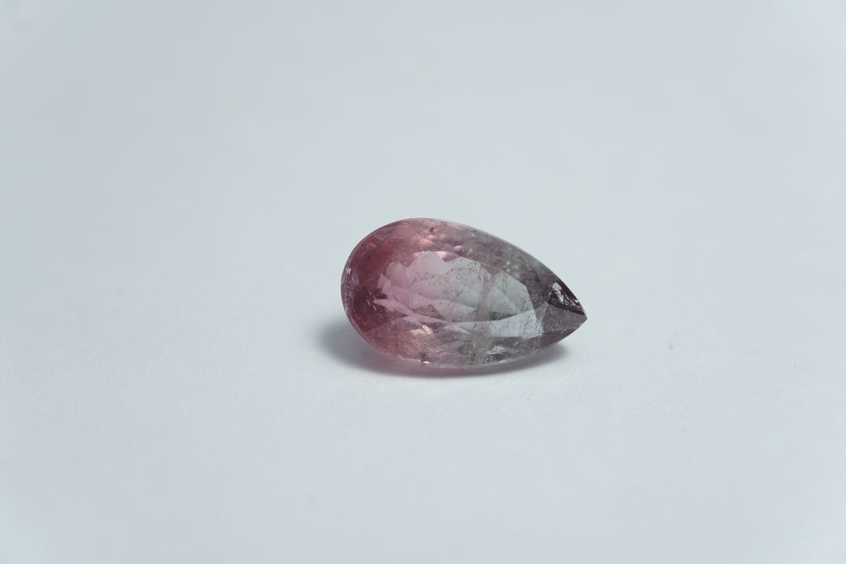 4.40ct Tourmaline bicolor 13x8mm