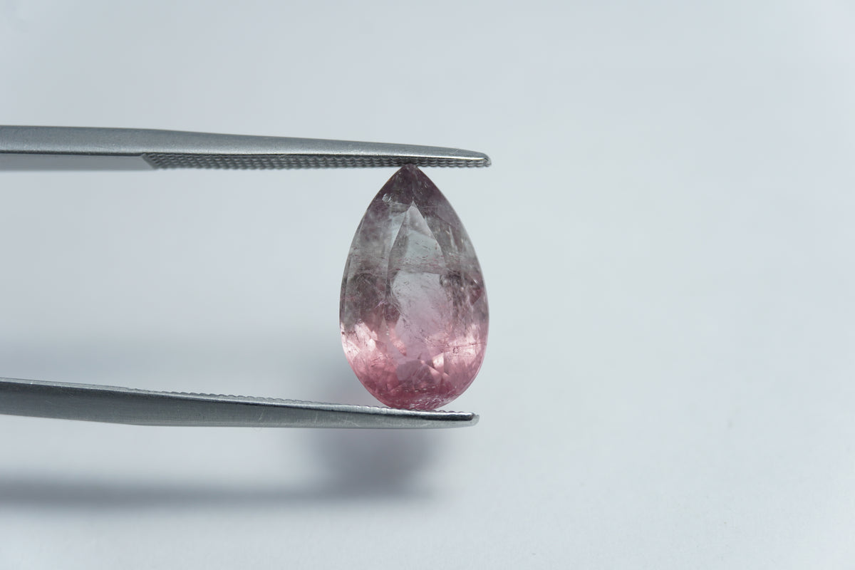 4.40ct Tourmaline bicolor 13x8mm