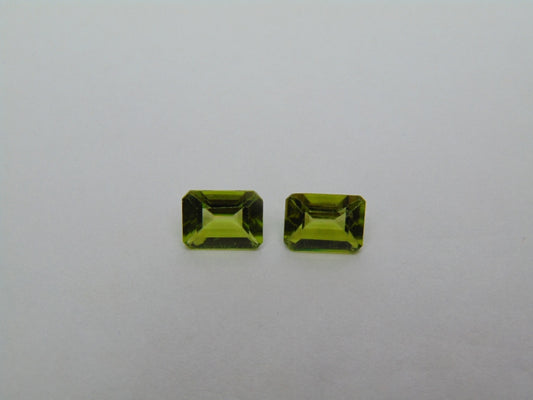 2.75ct Peridot 8x6mm
