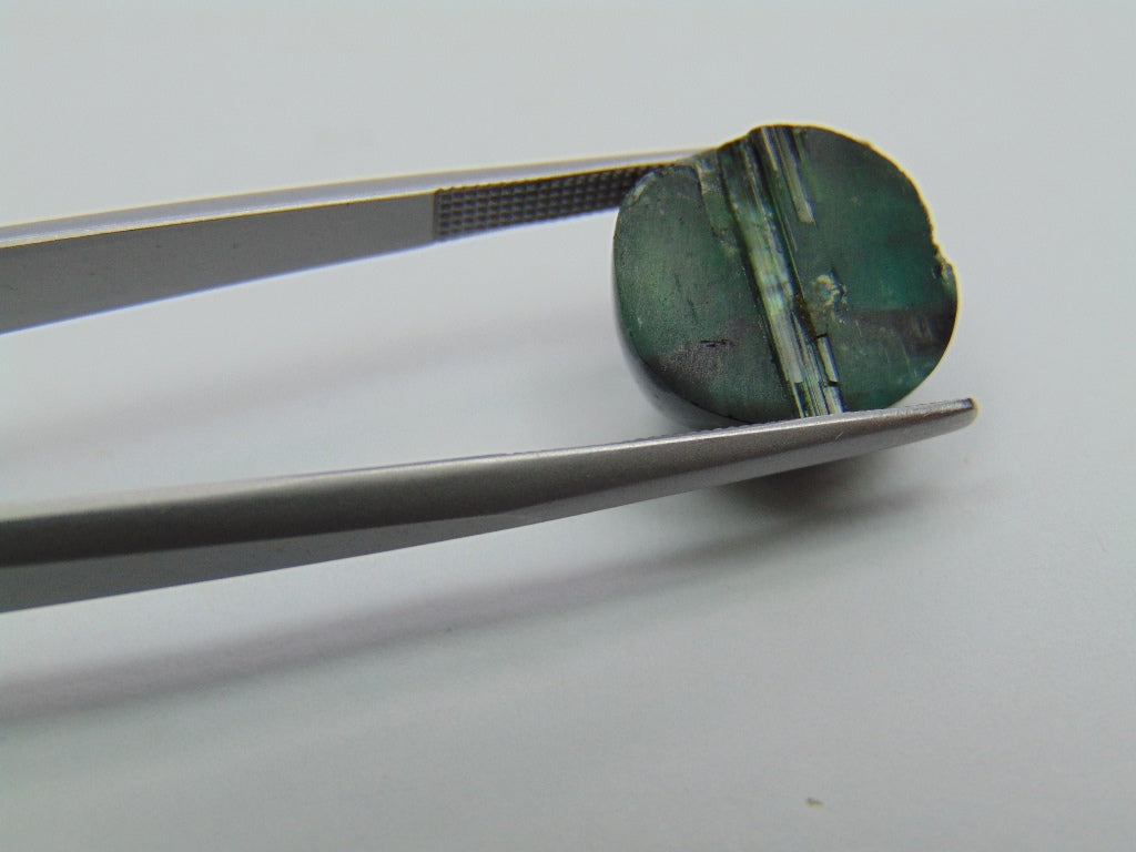 13.80ct Tourmaline With Stripe 13x12mm