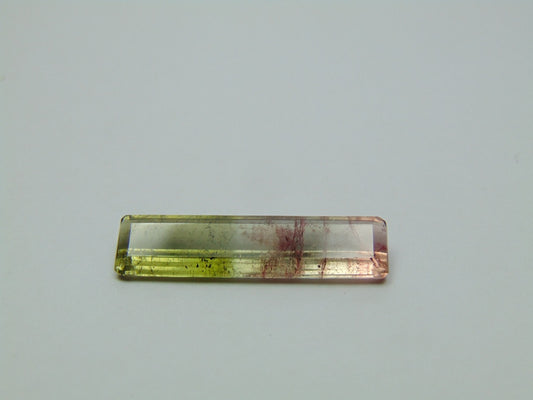 8.80ct Tourmaline Bicolor 30x7mm