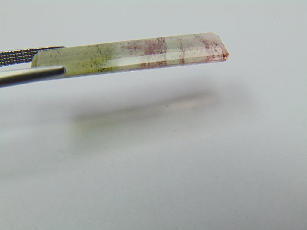 8.80ct Tourmaline Bicolor 30x7mm