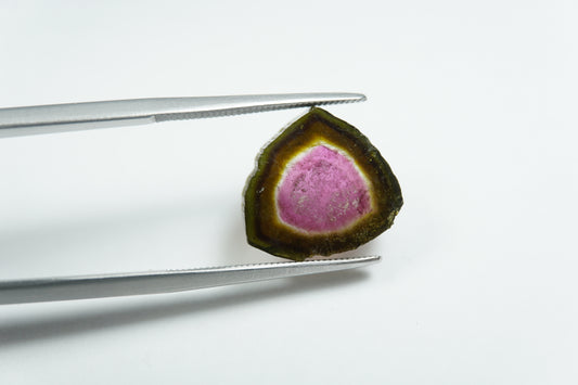 5.43ct Watermelon tourmaline 14x12mm