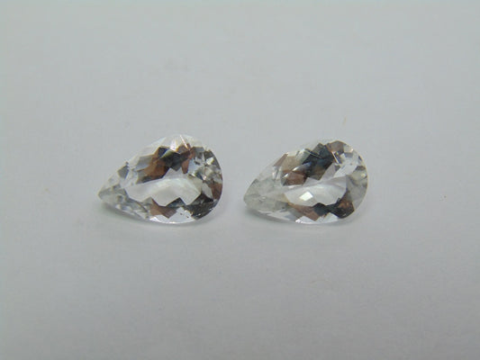 8.15ct Topaz Pair 13x9mm