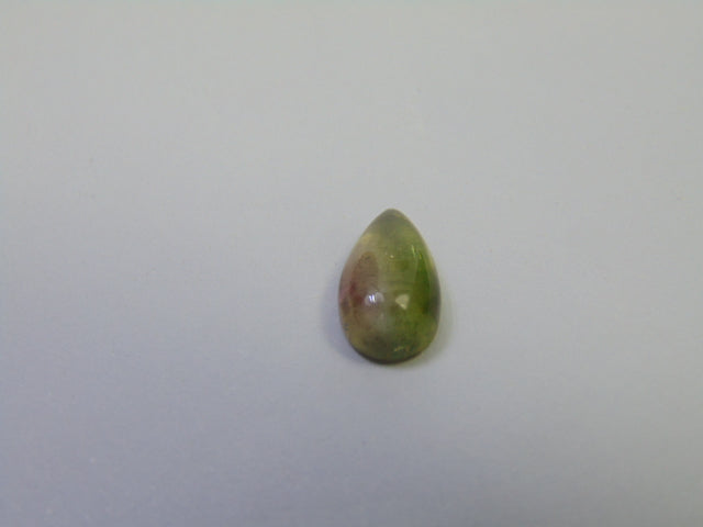 2.95ct Tourmaline Bicolor Cabochon 12x7mm