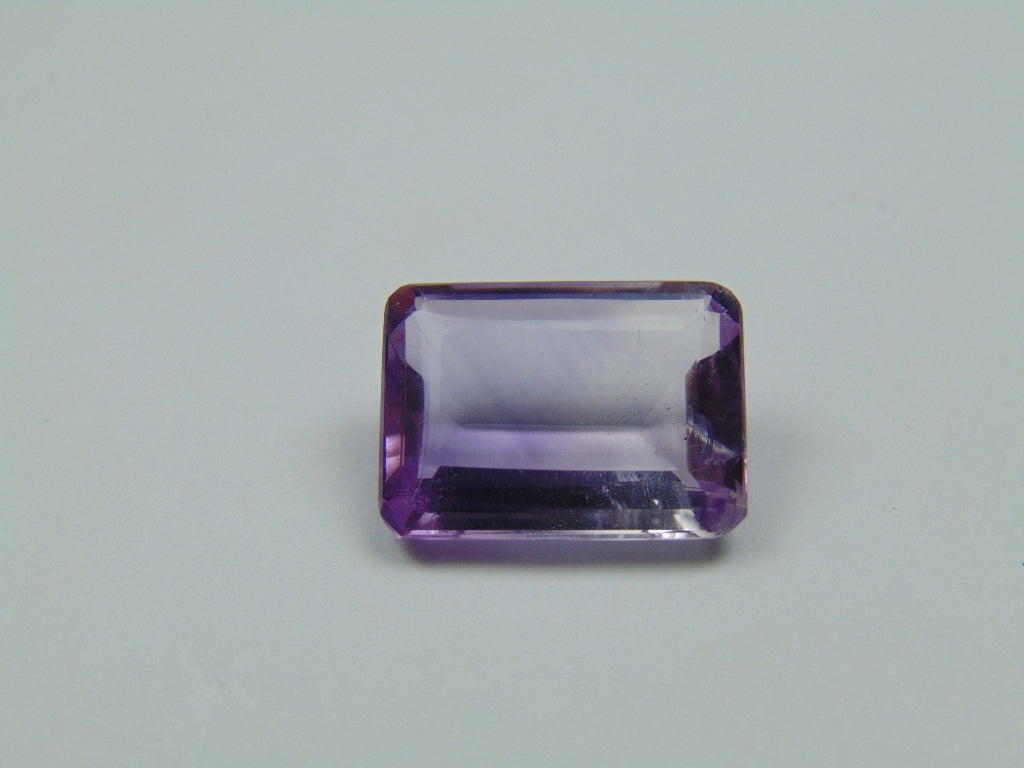 8.20ct Amethyst rose france bicolor 12x8mm