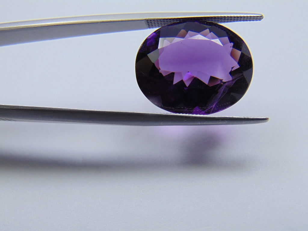 12.90ct Amethyst 18x15mm