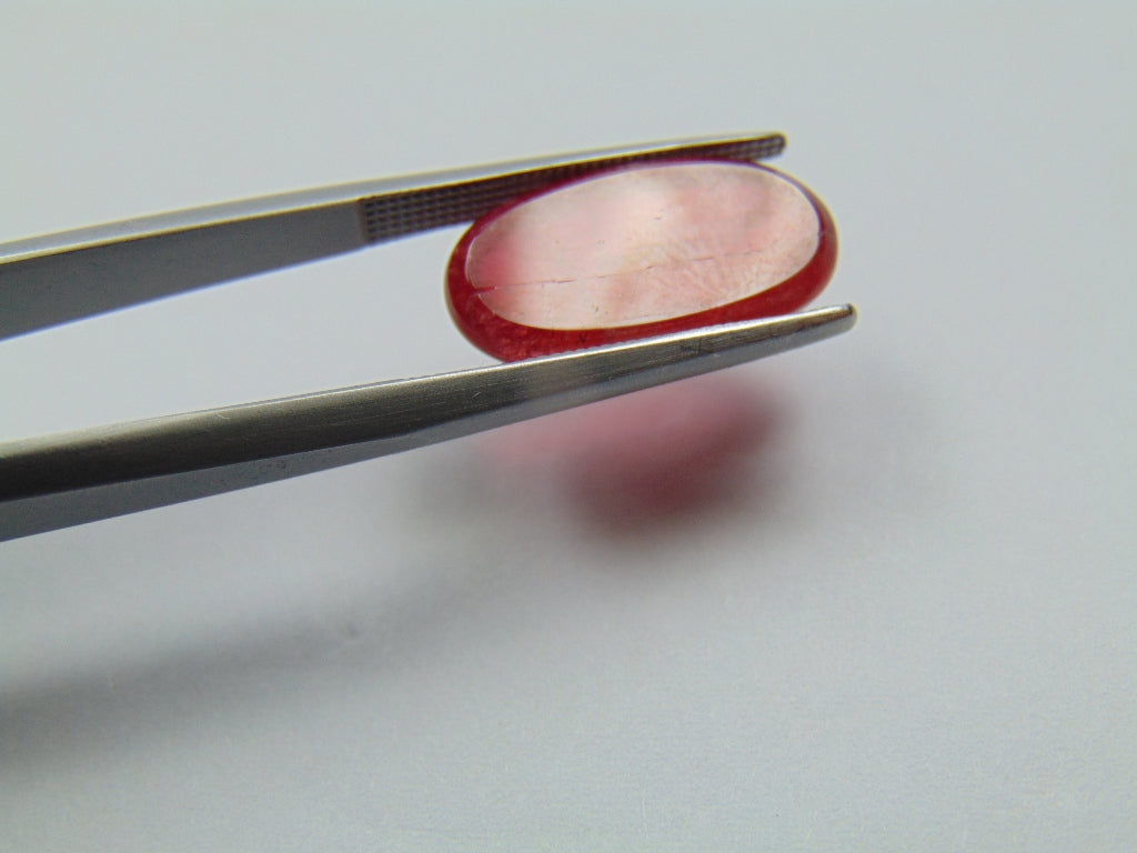 8.30ct Rhodonite Cabochon 17x8mm