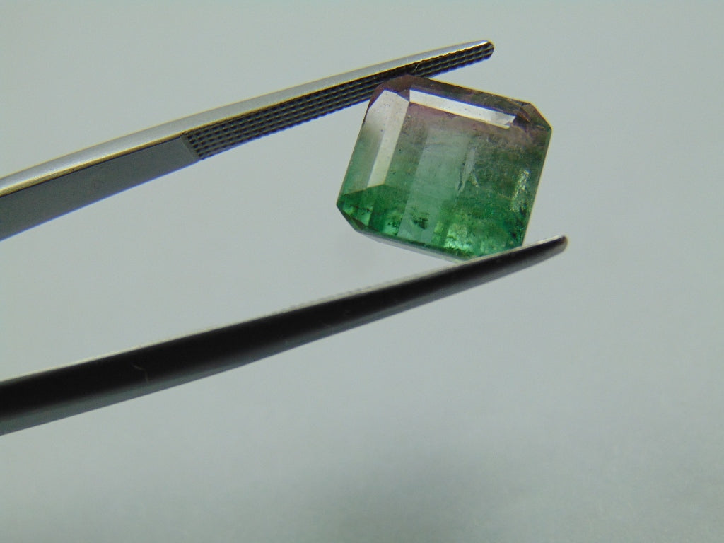 6ct Tourmaline Bicolor 10mm