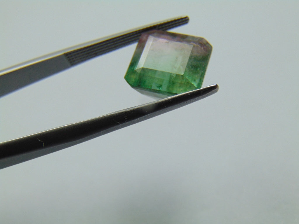 6ct Tourmaline Bicolor 10mm