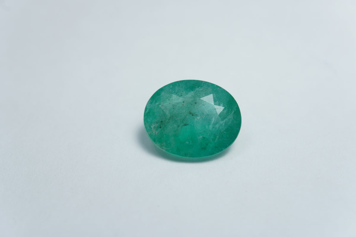 4.90ct Emerald 13x11mm