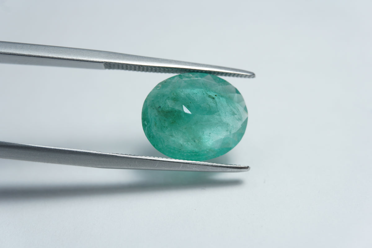 4.90ct Emerald 13x11mm