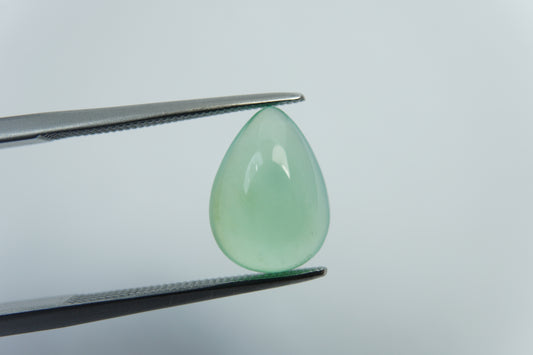 3.15ct Opal green cabochon 12x9mm
