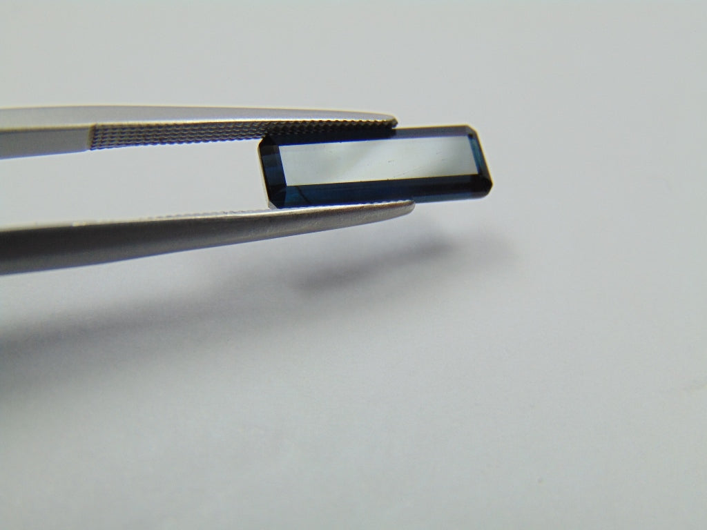 2.40ct Tourmaline blue 14x5mm