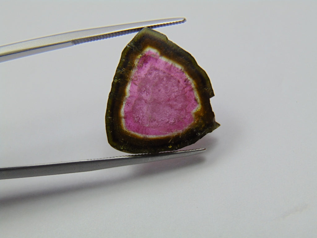 12ct Watermelon Tourmaline 20x18mm