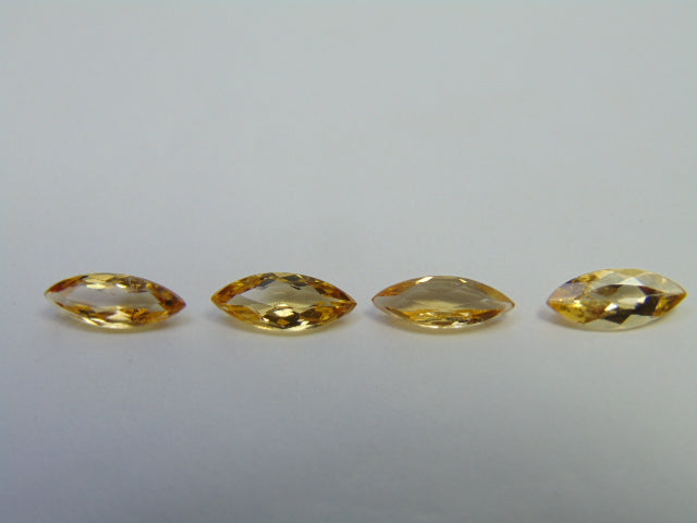 2.24ct Imperial Topaz 9x3mm