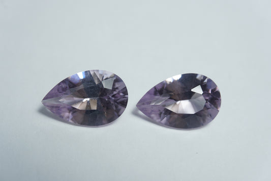 7.98ct Amethyst Rose France 14x9mm