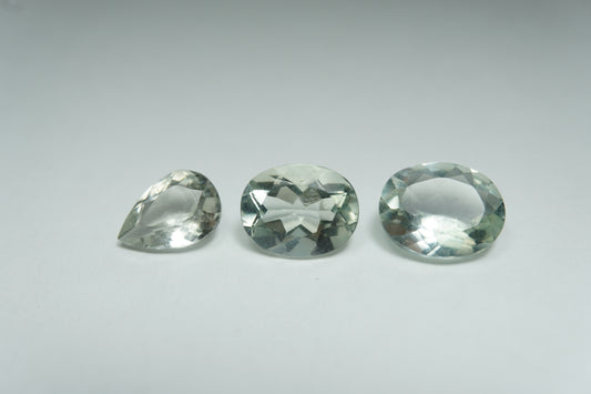 4.23ct Beryls 8.5x7mm / 9x7mm / 8x6mm