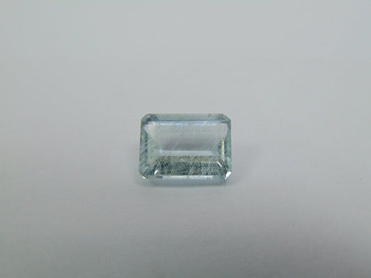 6.35ct Aquamarine With Needle 13x10mm