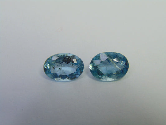 6.10ct Aquamarine 12.5x8mm 12x8mm
