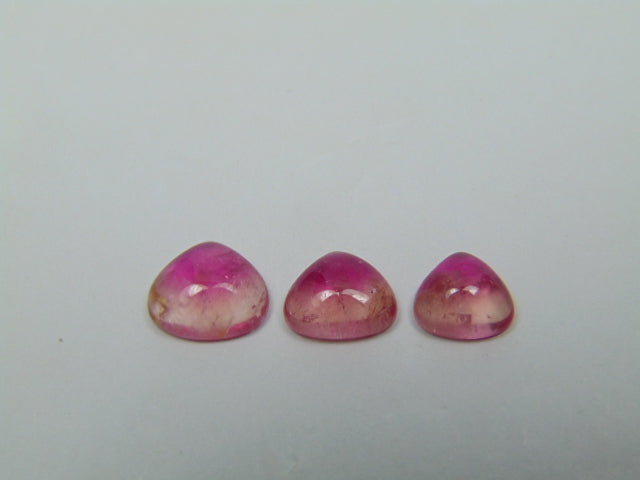 4.15ct Tourmaline Bicolor Cabochon