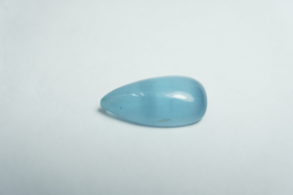 3.80ct Aquamarine cabochon 15x8mm
