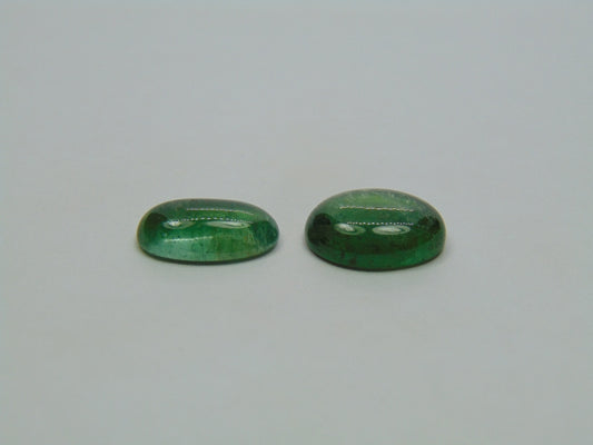 7.75ct Tourmaline Cabochon 13x7mm 13x10mm