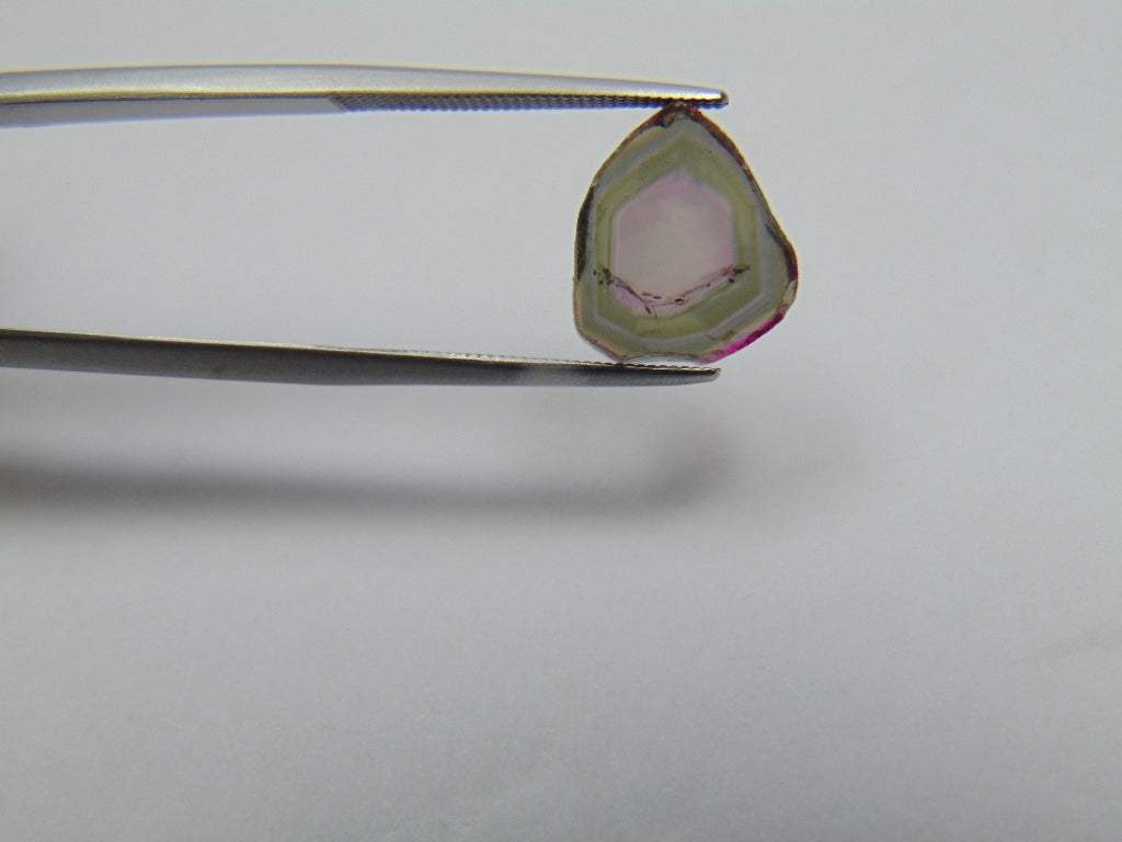 4.20ct Watermelon Tourmaline 12x11mm