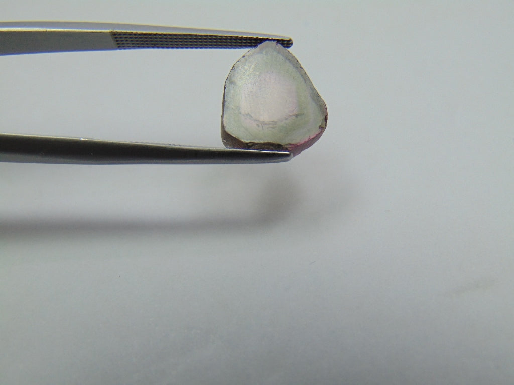 4.20ct Watermelon Tourmaline 12x11mm