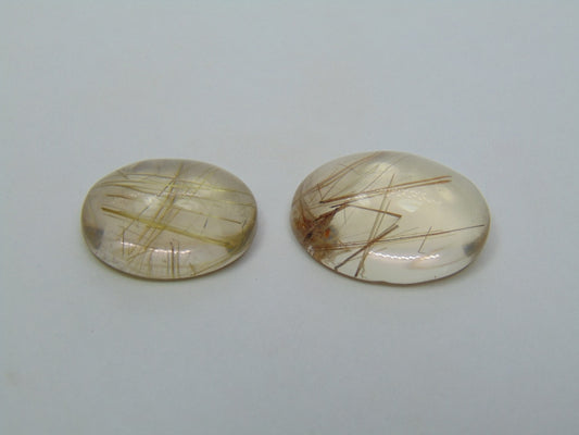 24.60ct Rutile 17x13mm 19x14mm