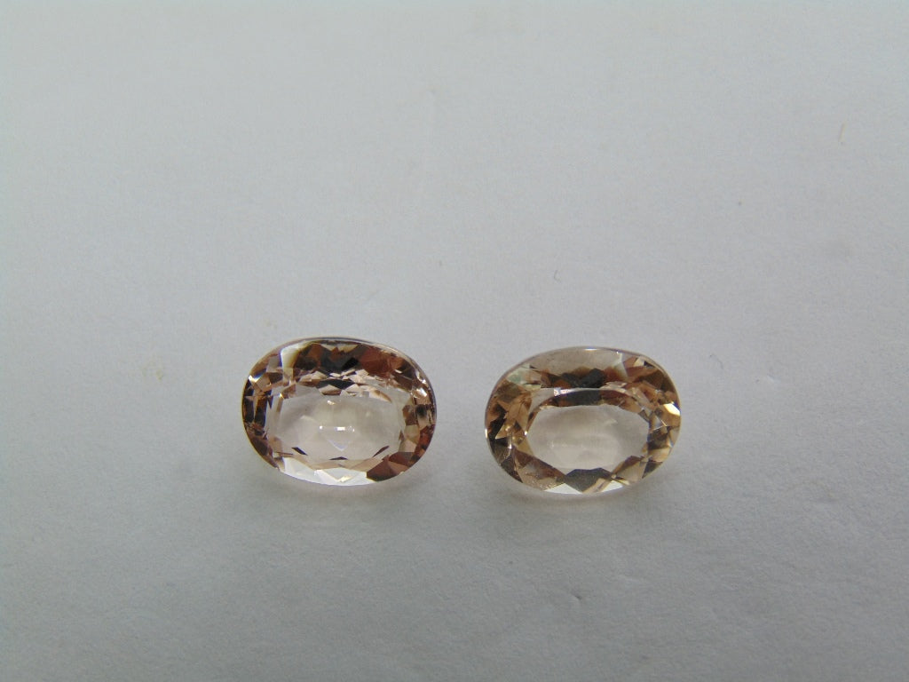 5.35ct Morganite 10x8mm