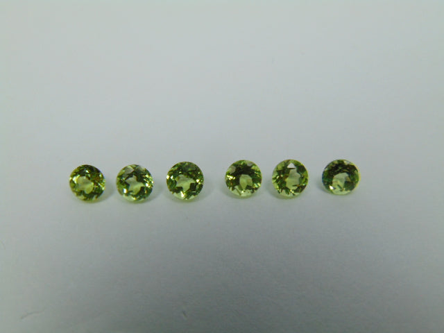 1.79ct Peridot 4mm