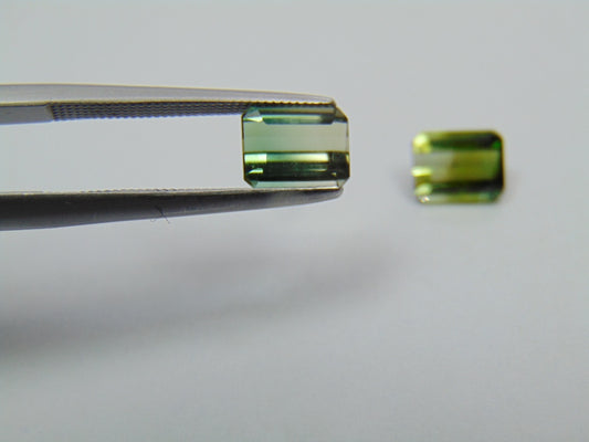 2.25ct Tourmaline Bicolor Calibrated 6x5mm