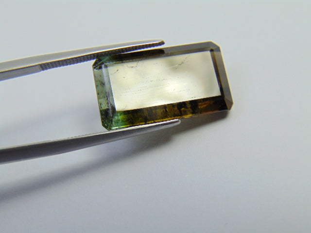 15.05ct Tourmaline Bicolor 18x11mm