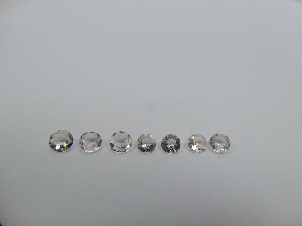 2.64ct Morganite Calibrated 5mm